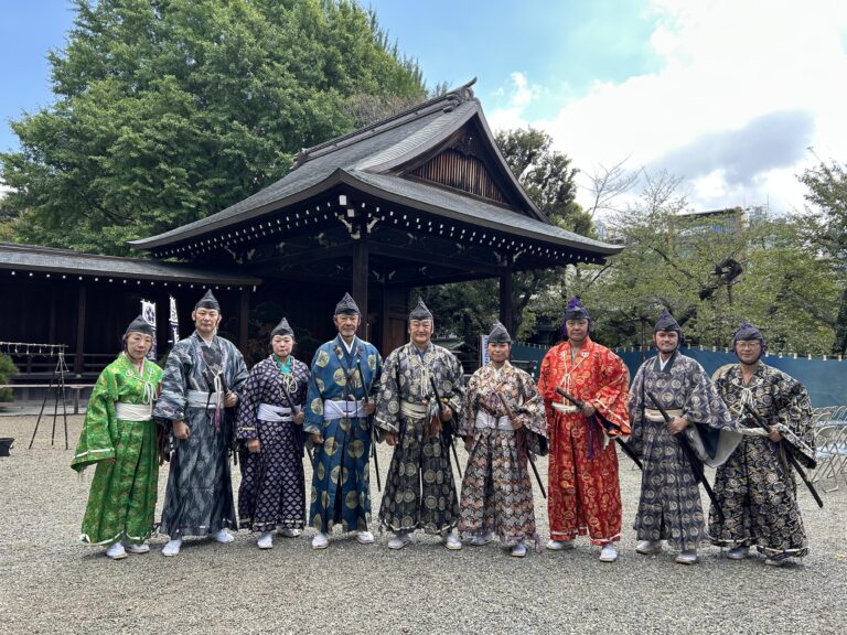 The Dedication of Martial Arts Demonstrations at Yasukuni Shrine