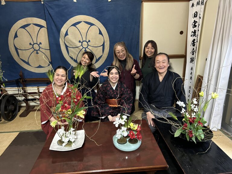 Ikebana, traditional Japanese flower arrangement